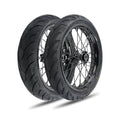 17/14 SuperMoto Wheel & Tire Set