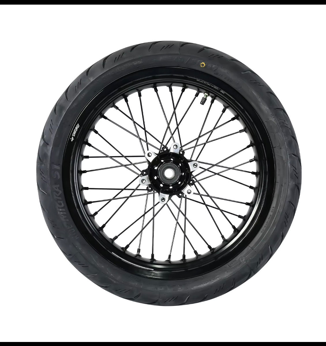 17/14 SuperMoto Wheel & Tire Set