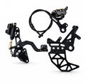 Flash Supplies E-Bike Performance Hydraulic foot break & Rearset Kit